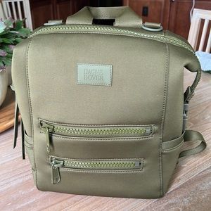 Dagne Dover Indi Diaper Backpack in Moss, Size S